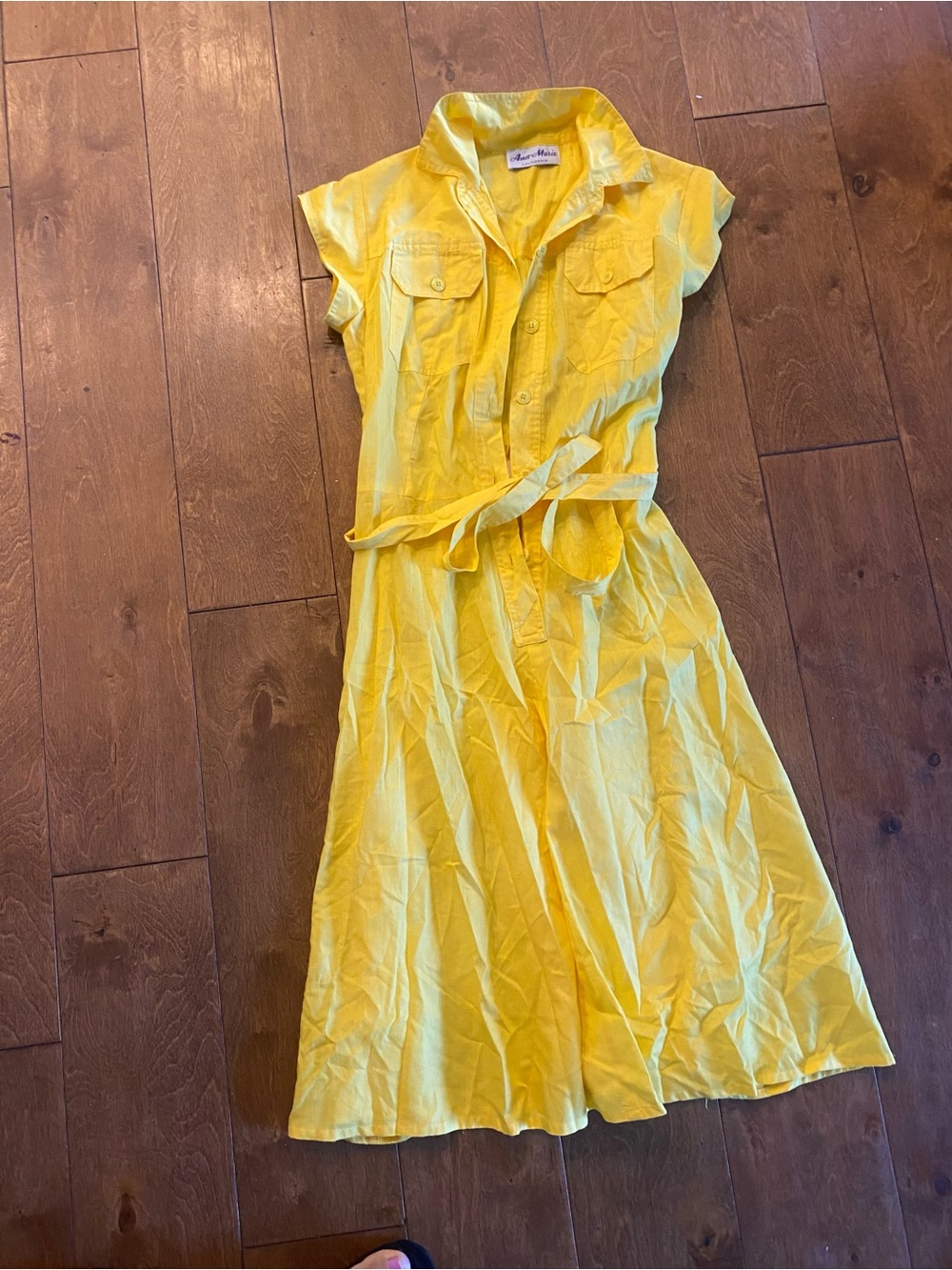 Dress boutique Ann-Marie California Bright Yellow size S. Like new